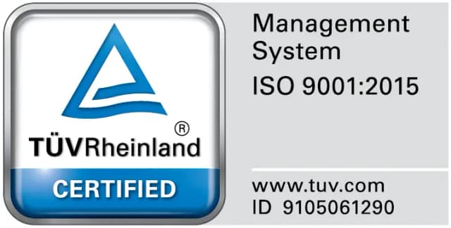 ISO 9001:2015 Management System Certificate